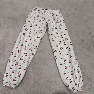 Cherry oh Wildfox sweatpants Pants size small